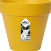 Elho bloempot Loft Urban geel D 28,5 H 26 cm