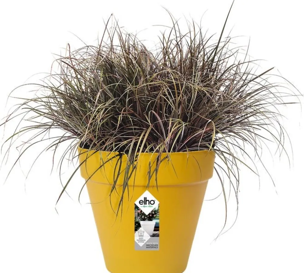 Elho bloempot Loft Urban geel D 28,5 H 26 cm