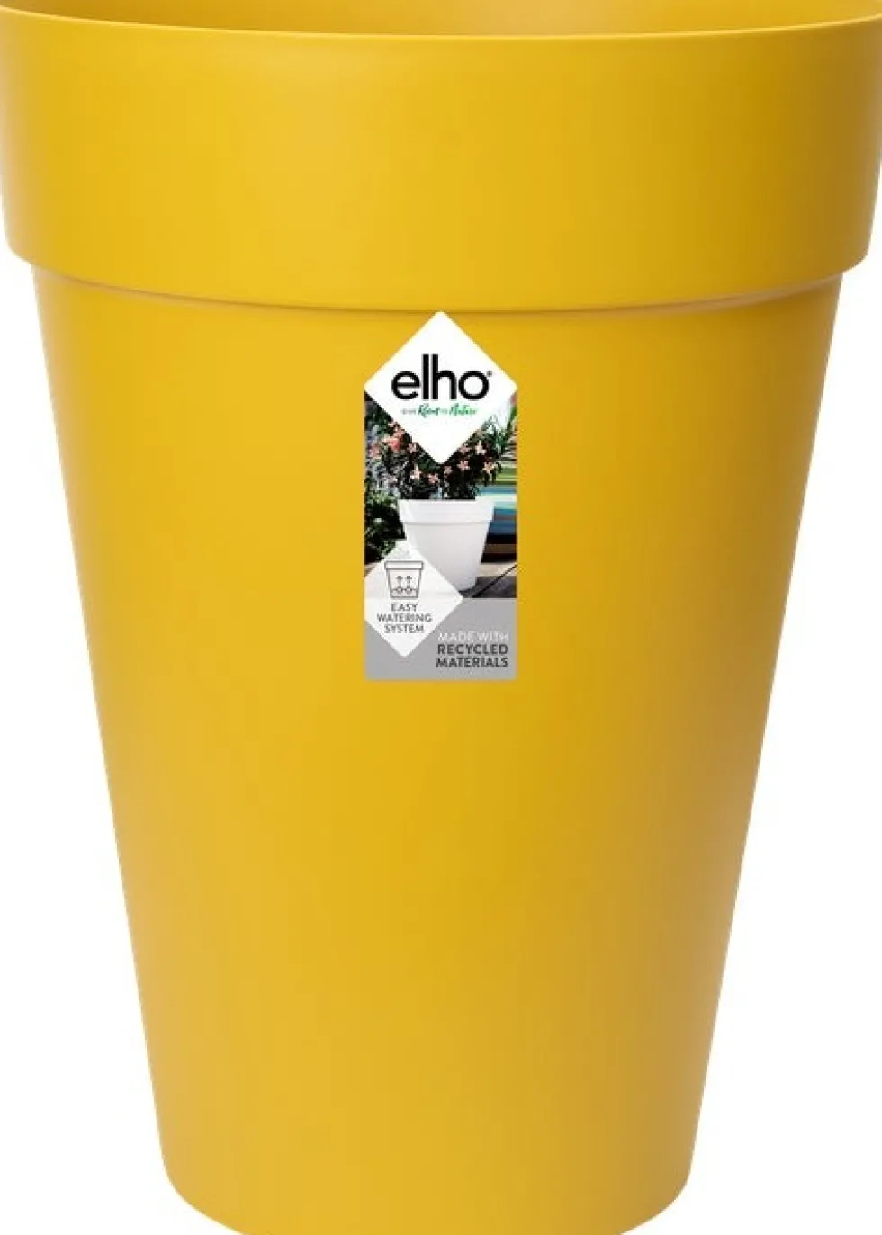Elho bloempot Loft Urban geel D 33,5 H 45,3 cm