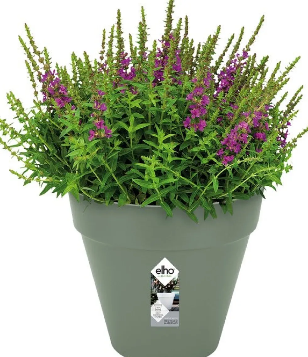 Elho bloempot Loft Urban groen D 19,3 H 17,5 cm