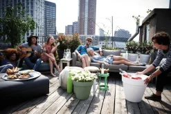 Elho bloempot Loft Urban groen D 19,3 H 17,5 cm