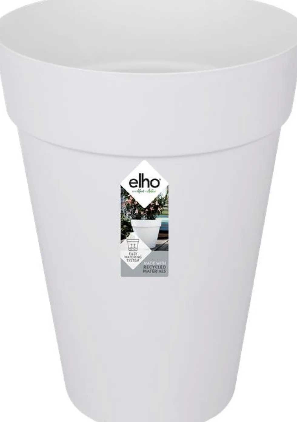 Elho bloempot Loft Urban wit D 42 H 56 cm