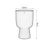 Elho bloempot op voet Vibes roze D 13,9 H 21 cm