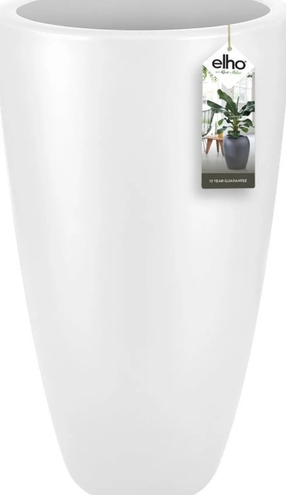 Elho bloempot Pure wit D 34,5 H 61,5 cm