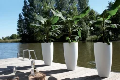 Elho bloempot Pure wit D 39 H 70,1 cm