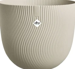 Elho bloempot Sereh beige D 25 H 21 cm