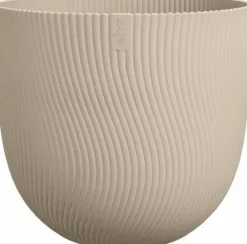 Elho bloempot Sereh beige D 30 H 25 cm