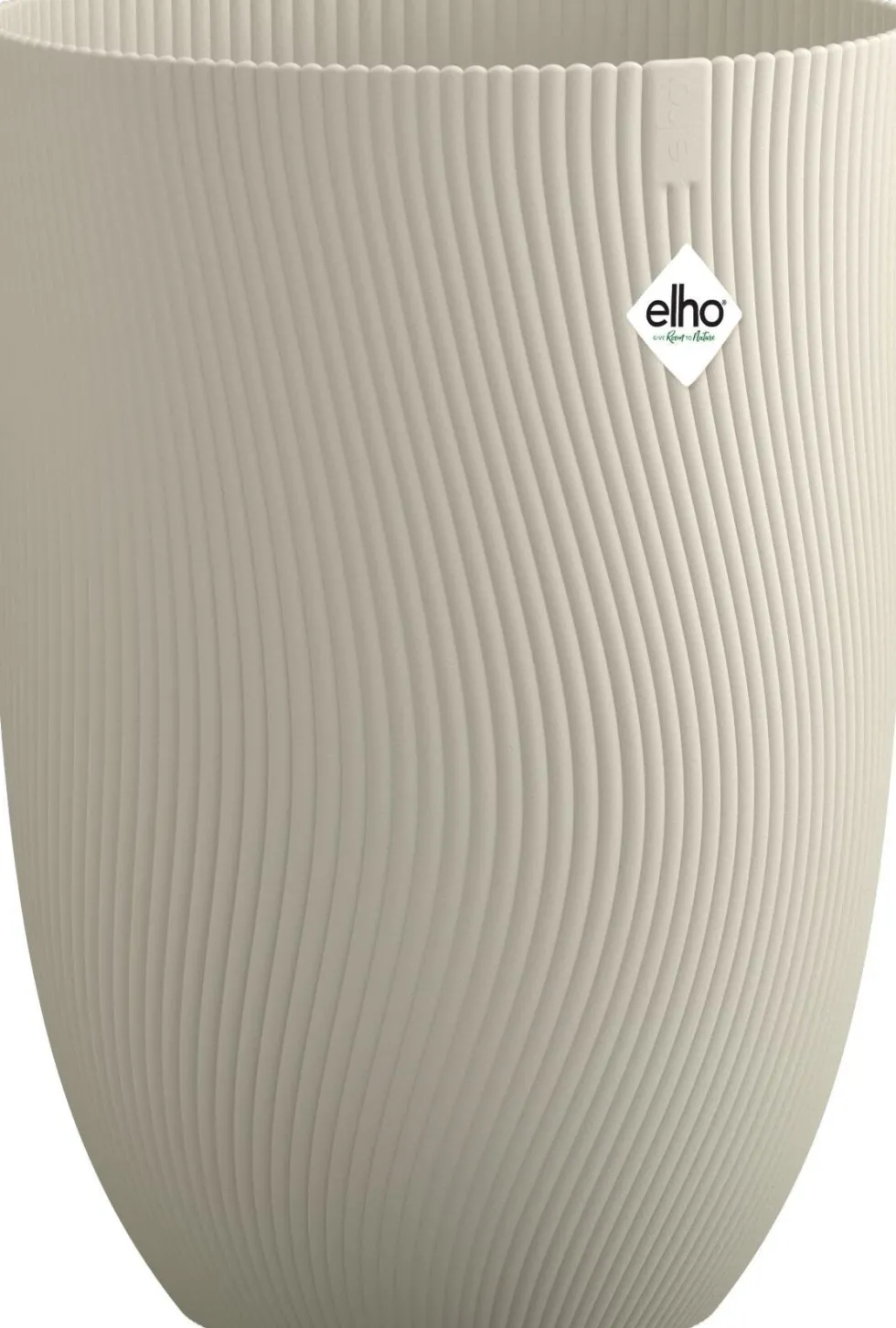 Elho bloempot Sereh beige D 39 H 53,4 cm