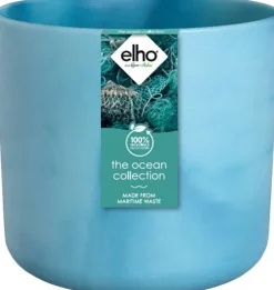 Elho bloempot The Ocean Collection blauw D 16 H 15 cm