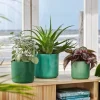 Elho bloempot The Ocean Collection groen D 16 H 15 cm
