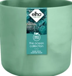 Elho bloempot The Ocean Collection groen D 16 H 15 cm