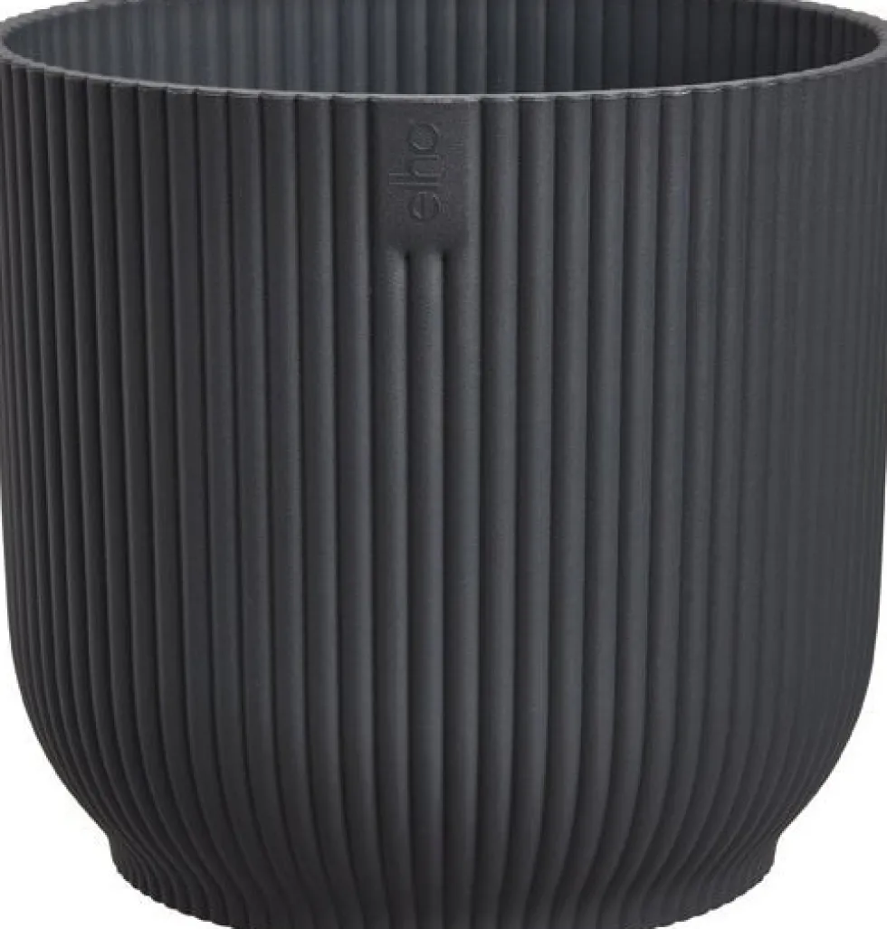 Elho bloempot Vibes antraciet D 34,9 H 32,4 cm