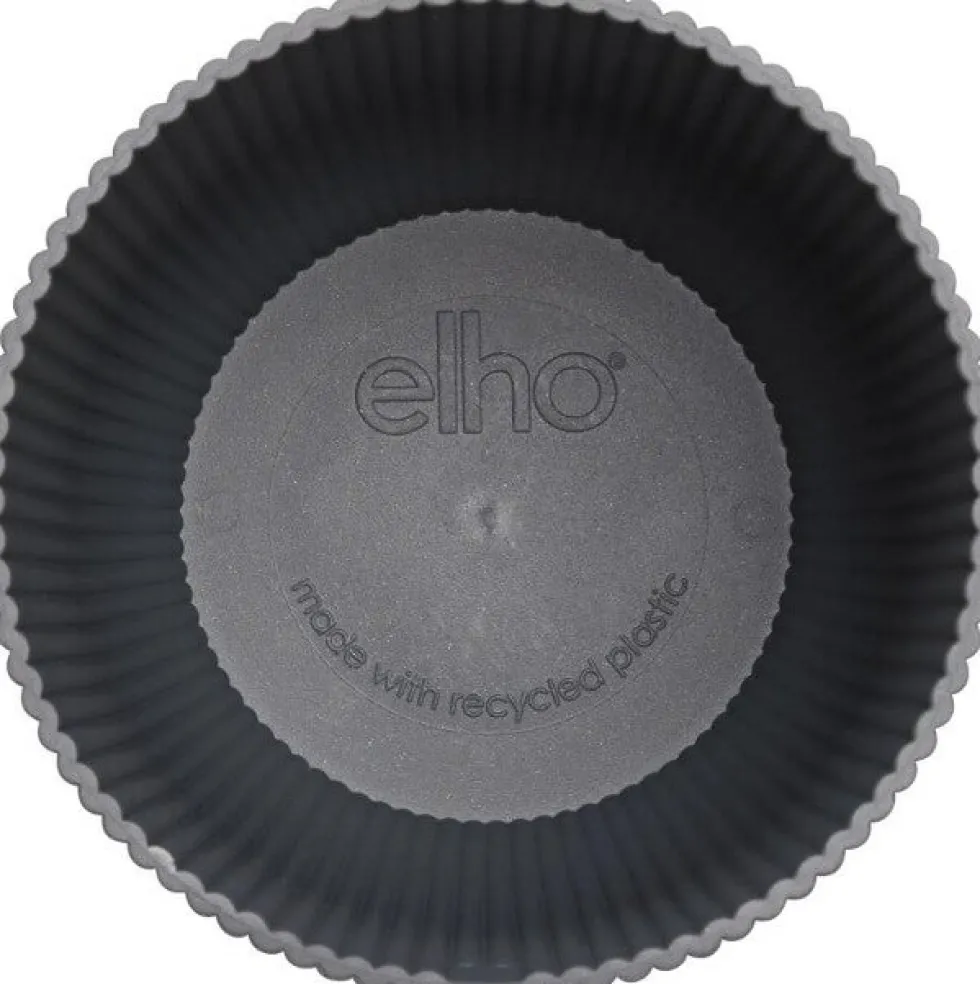 Elho bloempot Vibes antraciet D 13,9 H 21 cm