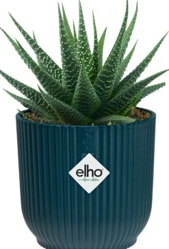 Elho bloempot Vibes blauw D 7 H 6,5 cm