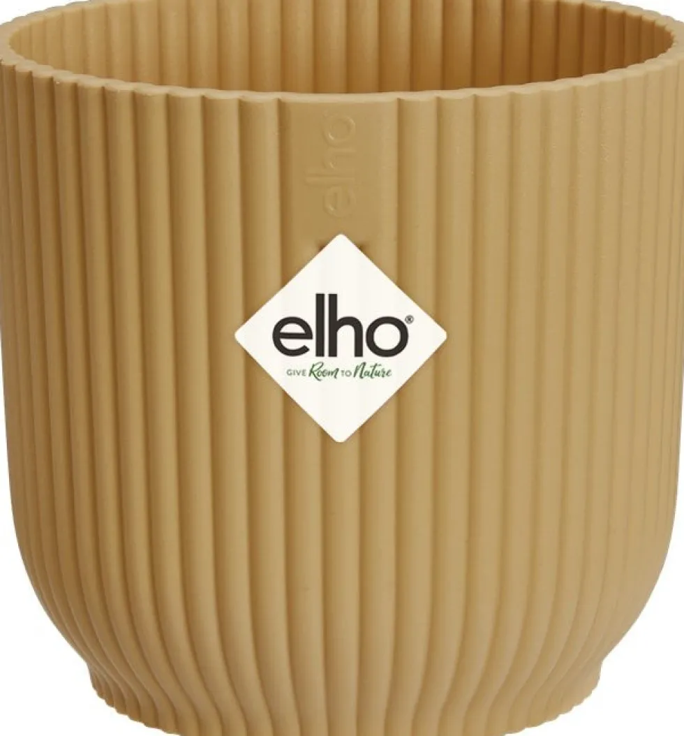 Elho bloempot Vibes geel D 7 H 6,5 cm