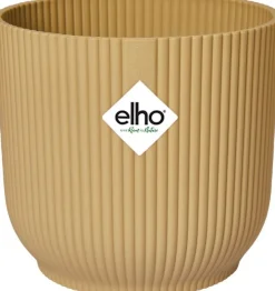 Elho bloempot Vibes geel D 16,1 H 14,8 cm