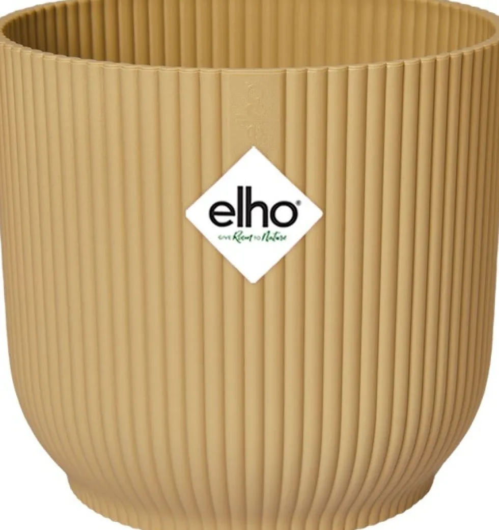 Elho bloempot Vibes geel D 18,3 H 16,8 cm