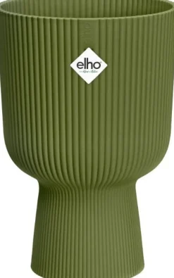 Elho bloempot Vibes groen D 13,9 H 21 cm