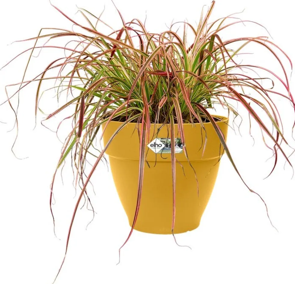 Elho bloempot Vibia Campana geel D 29,8 H 25,8 cm