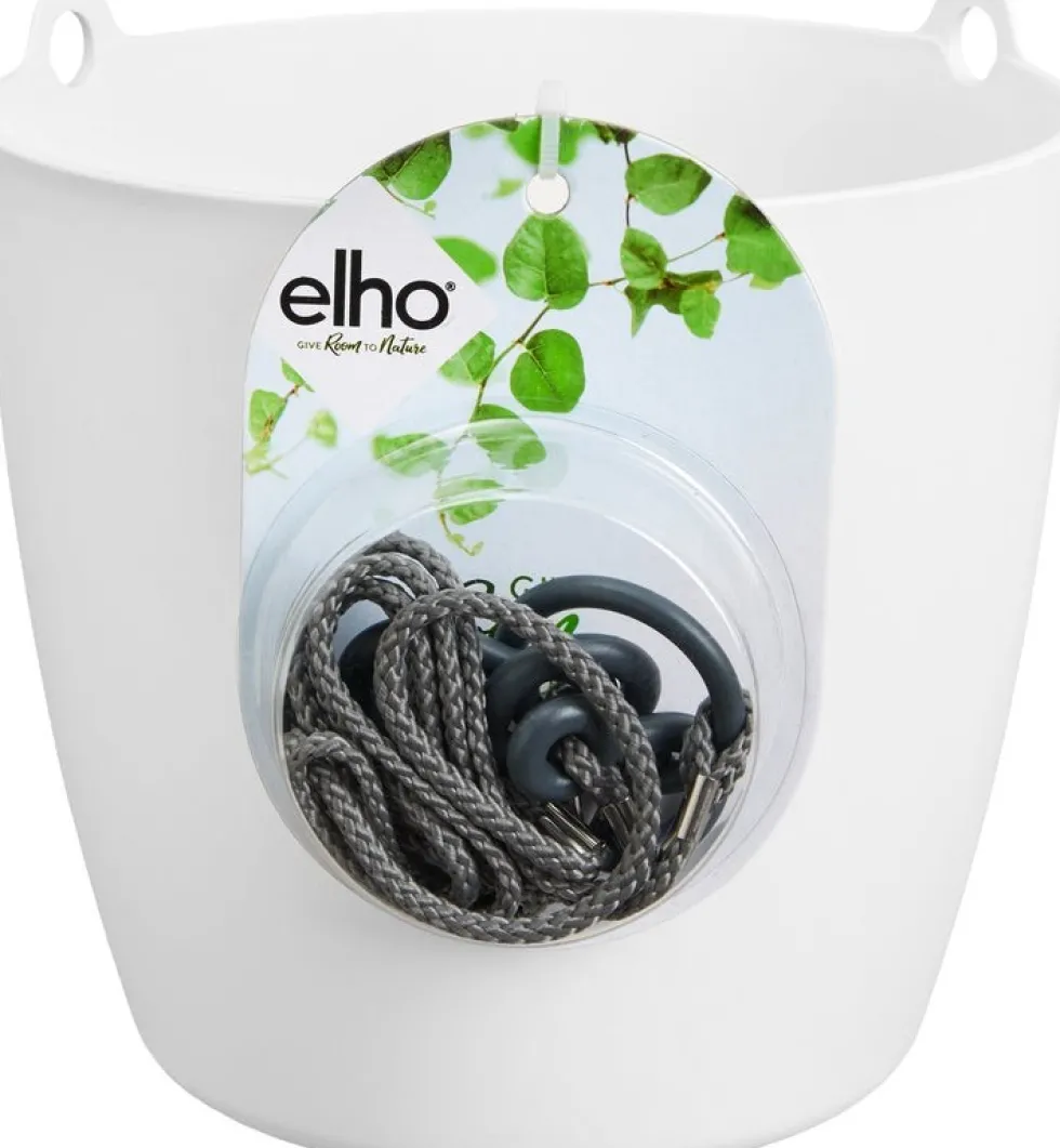 Elho hangpot Brussels wit D 21,5 H 18 cm