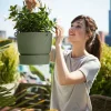 Elho hangpot met waterreservoir Greenville groen D 23,5 H 20,5 cm
