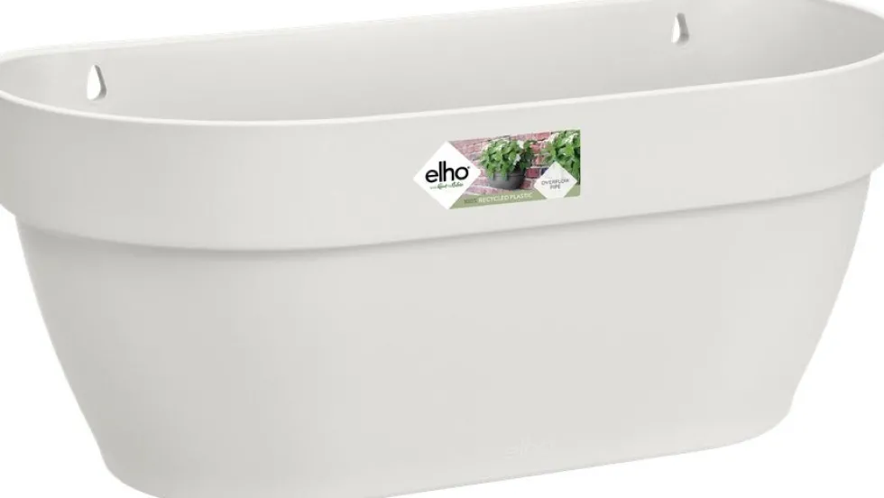 Elho muur plantenbak Vibia Campana wit 35 x 16,2 x 14,8 cm