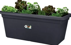 Elho plantenbak Green Basics zwart 77 x 39 x 34,5 cm