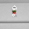 Elho plantenbak met waterreservoir Greenville grijs 49 x 19,8 x 17,9 cm