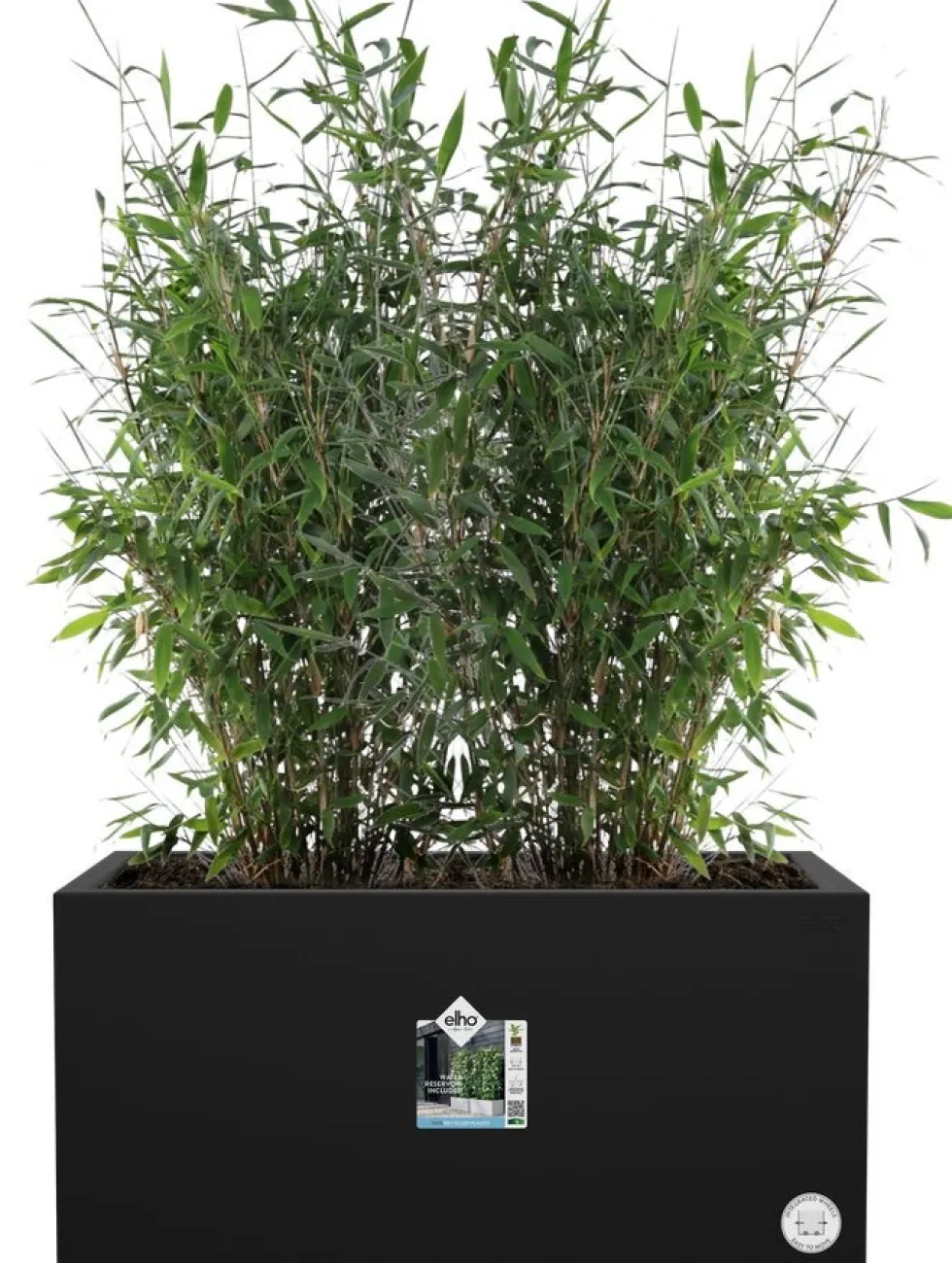 Elho plantenbak Vivo Next zwart 59 x 29,5 x 29,2 cm