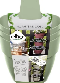 Elho plantenbak voor verticale tuin Vibia Campana Vertical Forest groen 20,7 x 17,1 x 29,7 cm
