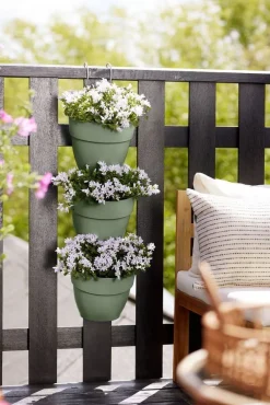 Elho plantenbak voor verticale tuin Vibia Campana Vertical Forest groen 20,7 x 17,1 x 29,7 cm