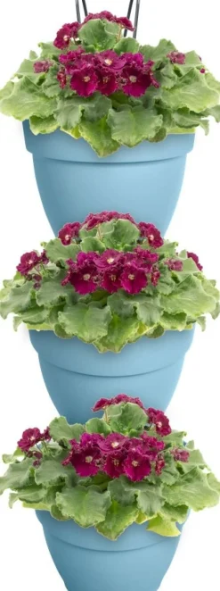 Elho plantenbak voor verticale tuin Vibia Campana Vertical Forest blauw 20,7 x 17,1 x 29,7 cm