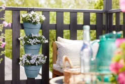 Elho plantenbak voor verticale tuin Vibia Campana Vertical Forest blauw 20,7 x 17,1 x 29,7 cm