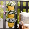 Elho plantenbak voor verticale tuin Vibia Campana Vertical Forest geel 20,7 x 17,1 x 29,7 cm