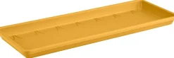 Elho plantenschotel Barcelona geel 45,5 x 16,7 x 3,0 cm