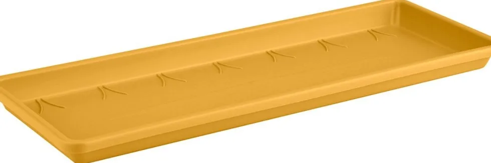 Elho plantenschotel Barcelona geel 45,5 x 16,7 x 3,0 cm