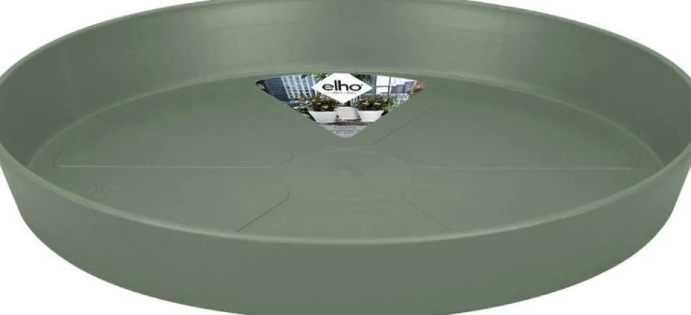 Elho plantenschotel Loft Urban groen D 20,9 H 2,8 cm