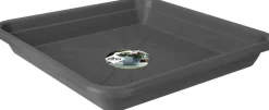 Elho plantenschotel Universeel antraciet D 24,9 H 4 cm