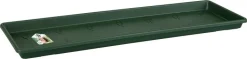 Elho schotel voor balkonbak Green Basics groen 47,3 x 14,7 x 2,6 cm
