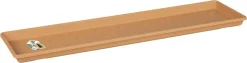 Elho schotel voor balkonbak Green Basics terracotta 56,8 x 14,7 x 2,5 cm