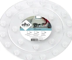 Elho vloerbeschermer transparant D 12,5 H 1 cm