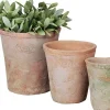 Esschert Design bloempot Ted terracotta D 16 H 17 cm