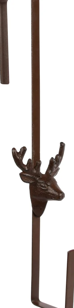 Esschert Design krans deurhanger Holly brons 8,4 x 11,5 x 35,5 cm
