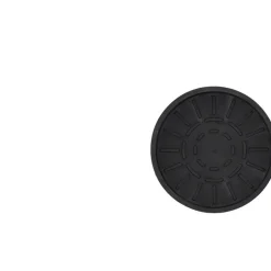 Esschert Design plantenschotel Dami zwart D 10 H 1 cm