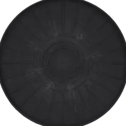 Esschert Design plantenschotel Dami zwart D 37 H 1 cm