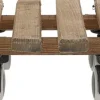 Esschert Design plantentrolley Esschert's Garden bruin D 28,8 H 8,3 cm