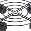 Esschert Design plantentrolley Esschert's Garden antraciet D 28 H 6,7 cm