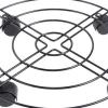 Esschert Design plantentrolley Esschert's Garden antraciet D 38,2 H 6,7 cm