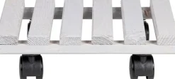 Esschert Design plantentrolley Esschert's Garden grijs 28,5 x 28,5 x 7,9 cm