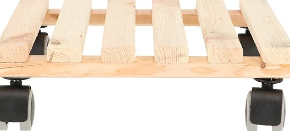 Esschert Design plantentrolley Esschert's Garden naturel 29 x 29 x 8,3 cm